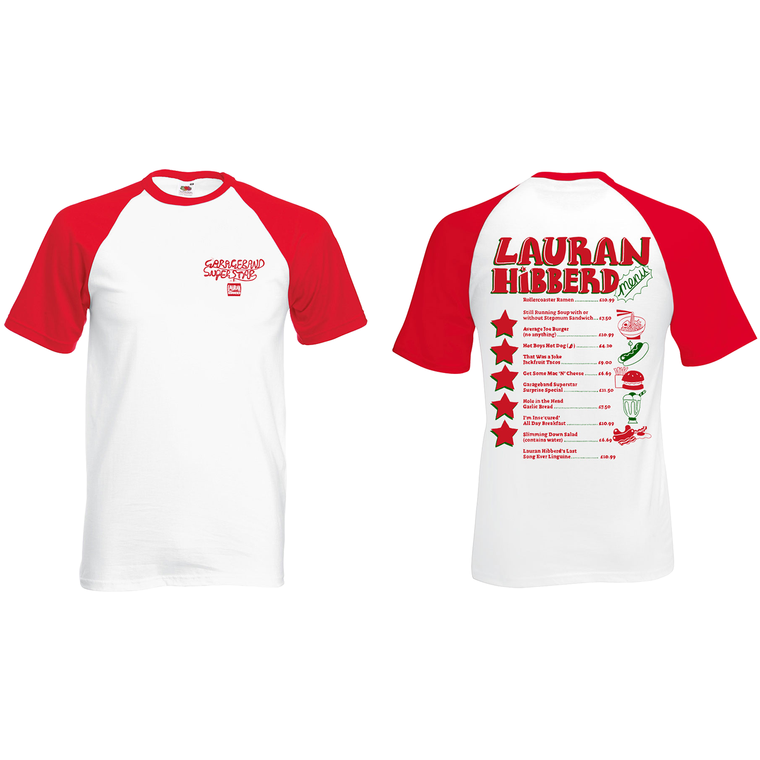 Lauran Hibberd - Baseball T Shirt